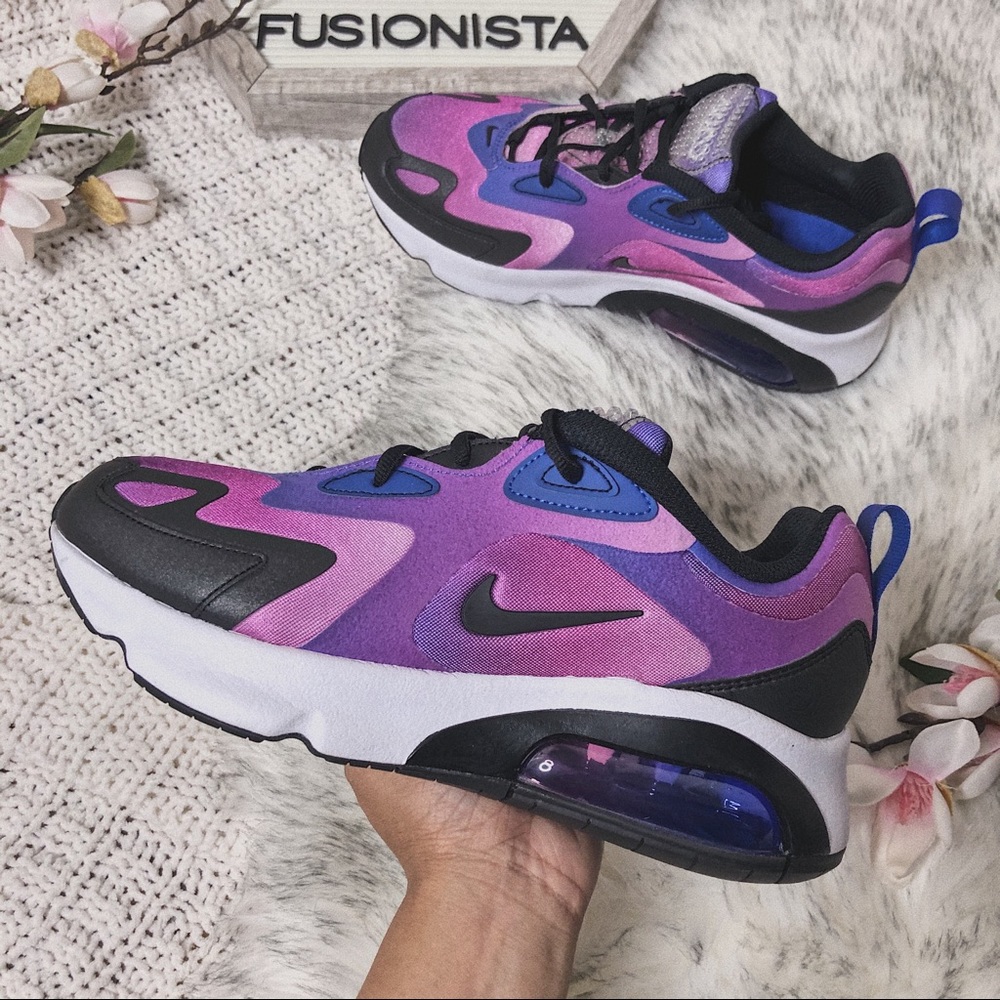 ‼️sold‼️NWT 🍭 Nike Air Max 200 Purple Ombre 9W - Picture 7 of 11